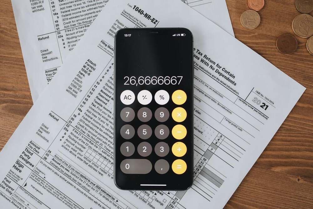 Como e quando fazer a mudança Calculadora do celular sobre documentos de impostos